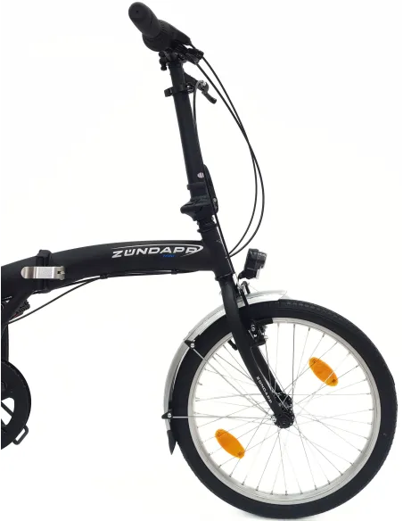 Rower Składany Miejski 20 Revo Męski Damski Dzwonek Oświetlenie Bagażnik