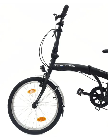 Rower Składany Miejski 20 Revo Męski Damski Dzwonek Oświetlenie Bagażnik