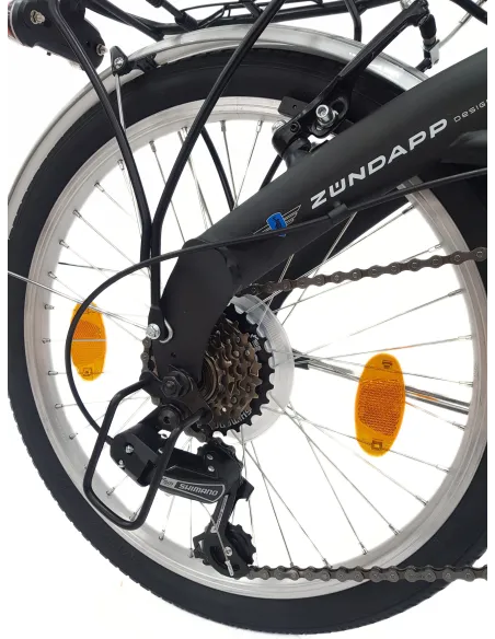 Rower Składany Miejski 20 Revo Męski Damski Dzwonek Oświetlenie Bagażnik