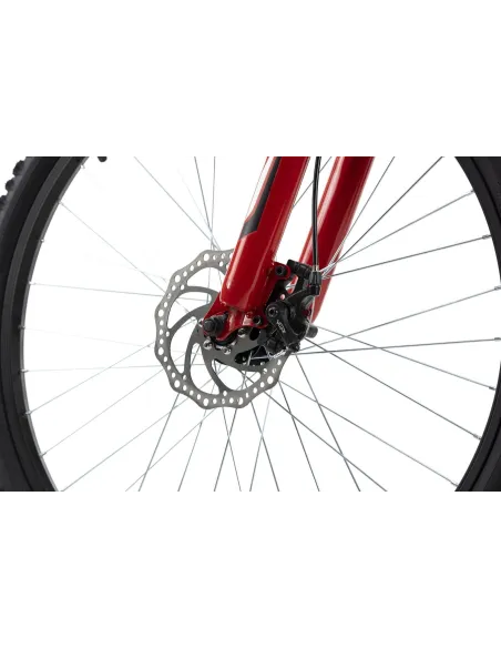 Rower Górski 26 Stal Młodzieżowy MTB Hardtail Tarcze Amortyzacja Dzwonek