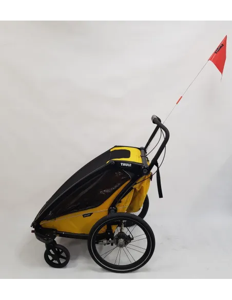 Przyczepka Rowerowa Thule Chariot Sport 1 Yellow Wózek Do Roweru Składana