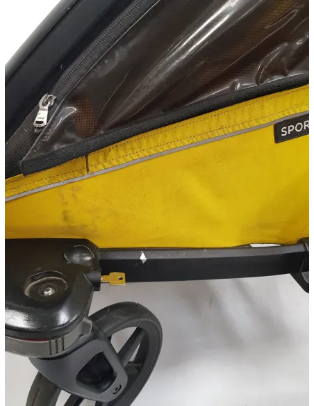 Przyczepka Rowerowa Thule Chariot Sport 1 Yellow Wózek Do Roweru Składana