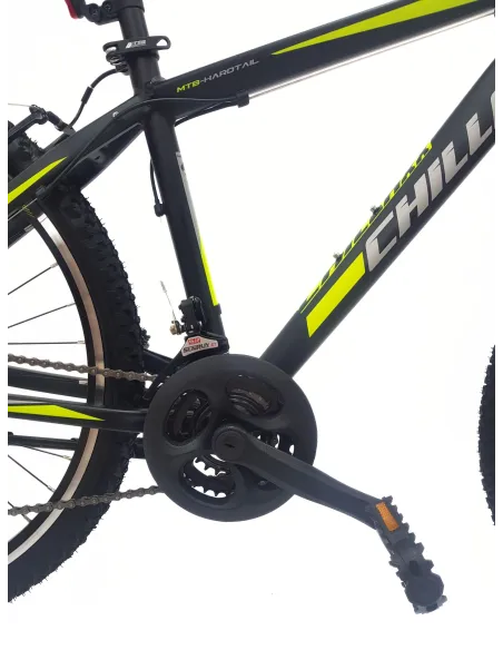 Rower Górski 26 Aluminium Młodzieżowy MTB Hardtail Revo Dzwonek Odblaski