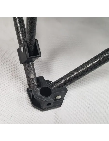 Krzesło Turystyczne Z Oparciem Wędkarskie Składane Przenośne Kempingowe