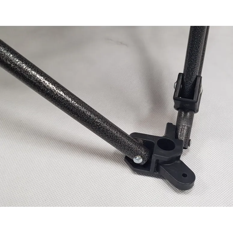 Krzesło Turystyczne Z Oparciem Wędkarskie Składane Przenośne Kempingowe