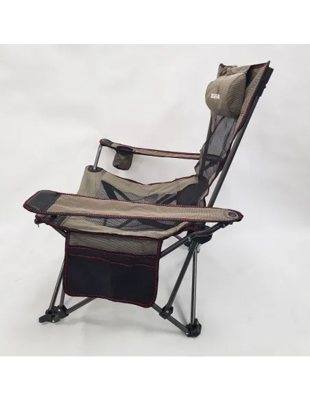 Krzesło Turystyczne Z Oparciem Wędkarskie Składane Przenośne Kempingowe