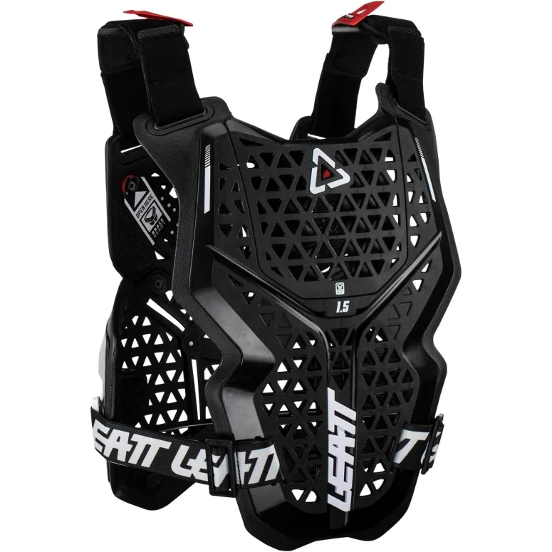 Osłona Klatki Piersiowej Leatt Buzer Chest Protector 1.5 Lekka Czarny