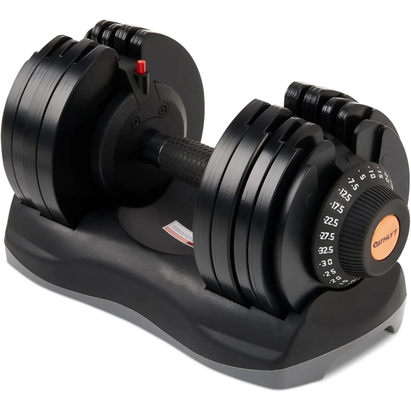 Hantla Regulowana Athlyt Sztangielka Siłownia Szybka Regulacja 2,5-32,5KG