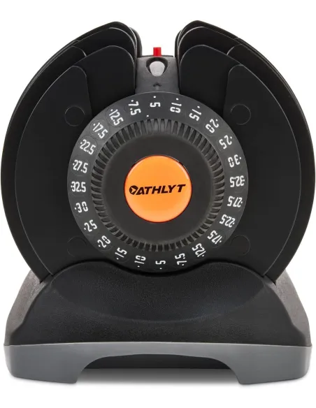 Hantla Regulowana Athlyt Sztangielka Siłownia Szybka Regulacja 2,5-32,5KG