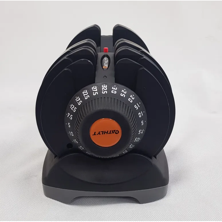 Hantla Regulowana Athlyt Sztangielka Siłownia Szybka Regulacja 2,5-32,5KG