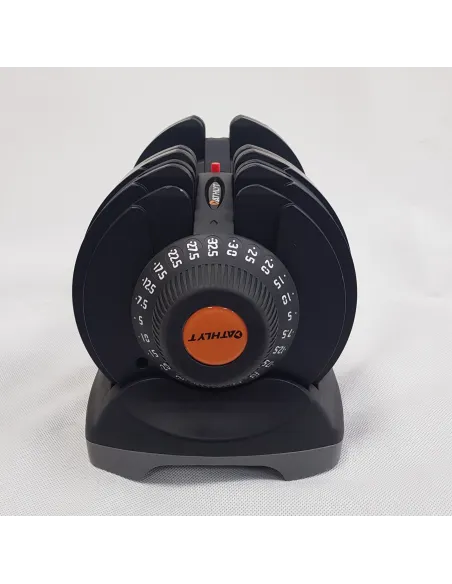 Hantla Regulowana Athlyt Sztangielka Siłownia Szybka Regulacja 2,5-32,5KG