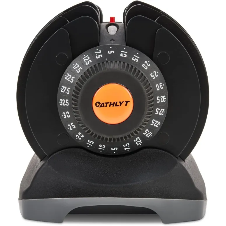 Hantla Regulowana Athlyt Sztangielka Siłownia Szybka Regulacja 2,5-32,5KG