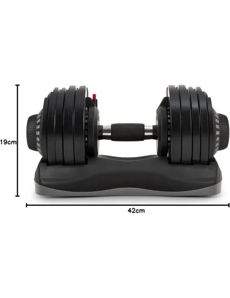 Hantla Regulowana Athlyt Sztangielka Siłownia Szybka Regulacja 2,5-32,5KG