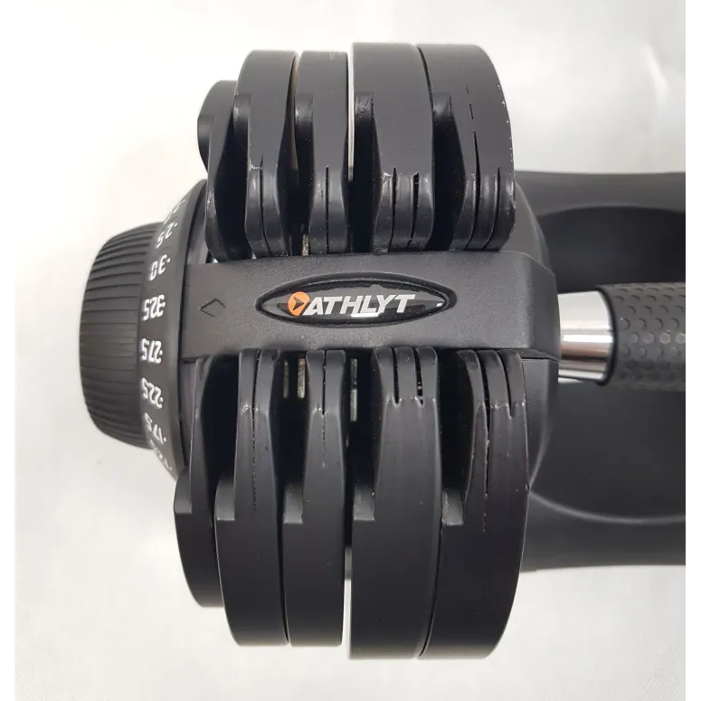 Hantla Regulowana Athlyt Sztangielka Siłownia Szybka Regulacja 2,5-32,5KG