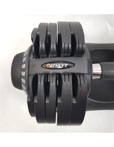 Hantla Regulowana Athlyt Sztangielka Siłownia Szybka Regulacja 2,5-32,5KG