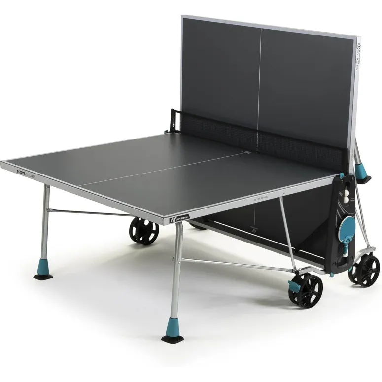 Stół Do Tenisa Stołowego Pingpong Cornilleau 200x Outdoor Szary Składany