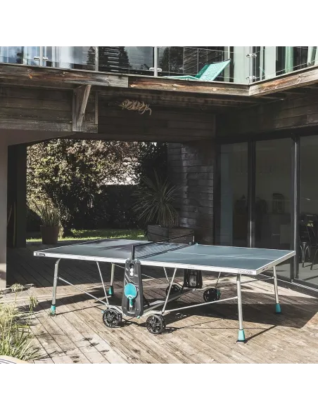 Stół Do Tenisa Stołowego Pingpong Cornilleau 200x Outdoor Szary Składany