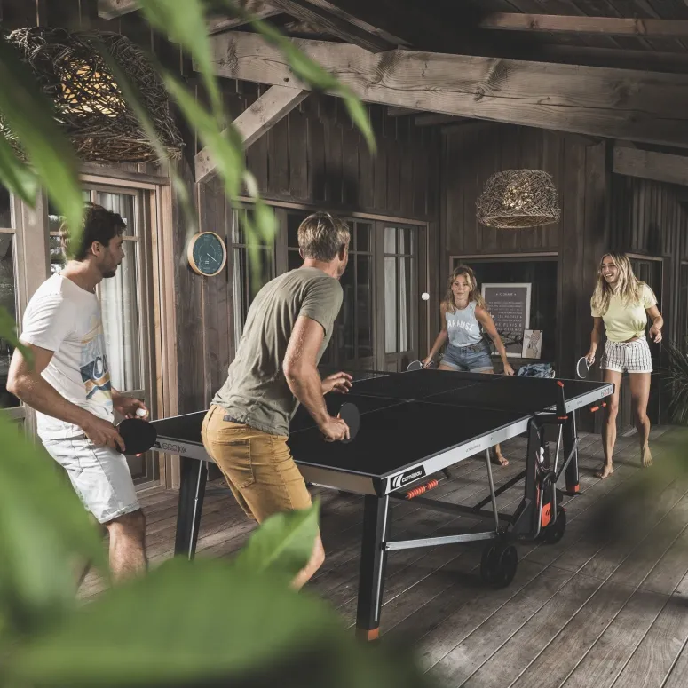 Stół Do Tenisa Stołowego CORNILLEAU 600X Do Ping-Ponga Outdoor Składany