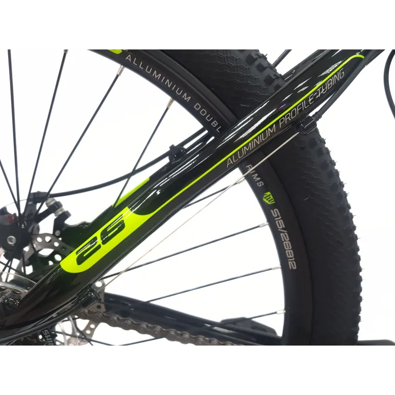 Rower Górski 26 Alu Młodzieżowy MTB Hardtail Revo Dzwonek Stopka Odblaski