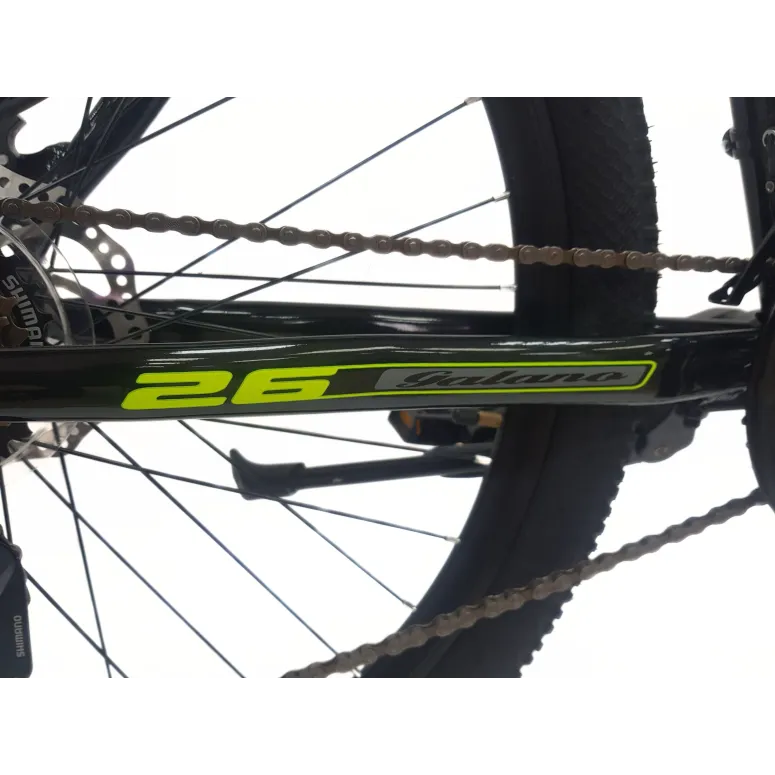 Rower Górski 26 Alu Młodzieżowy MTB Hardtail Revo Dzwonek Stopka Odblaski