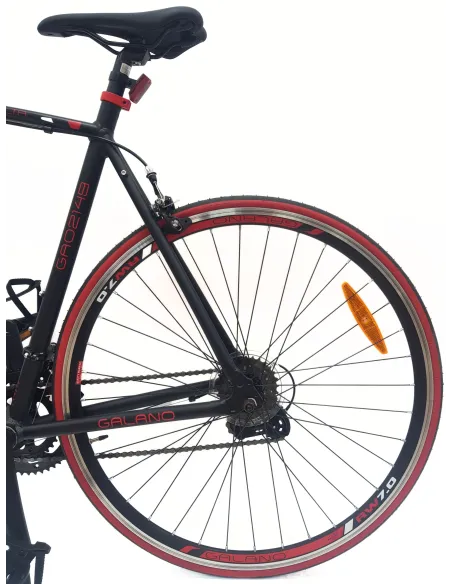 Rower Szosowy 28 Męski Damski Alu Klamkomanetki U-Brake Dzwonek Odblaski