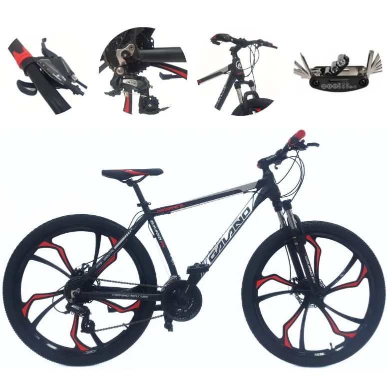 Rower Górski 27,5 Alu Męski Damski MTB Hardtail Altus Cyngle Dzwonek Tarcze