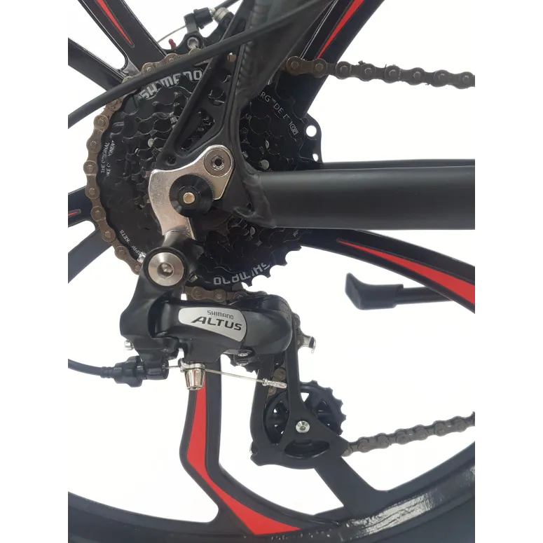 Rower Górski 27,5 Alu Męski Damski MTB Hardtail Altus Cyngle Dzwonek Tarcze