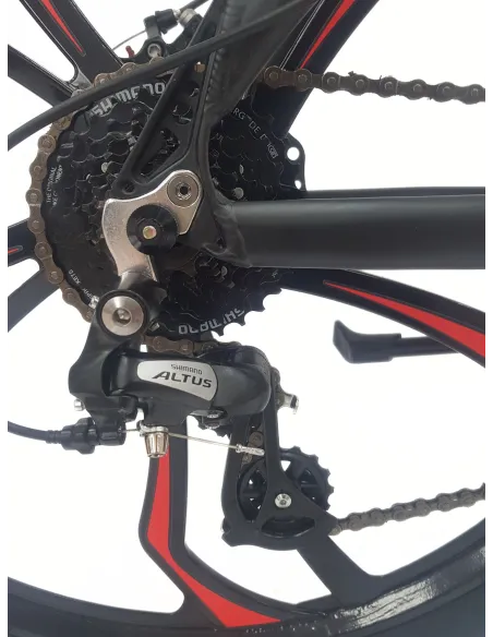 Rower Górski 27,5 Alu Męski Damski MTB Hardtail Altus Cyngle Dzwonek Tarcze