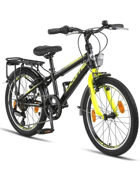 Rower Dziecięcy 20 Stalowy Stopka Światła Bagażnik Odblaski Dzwonek Revo