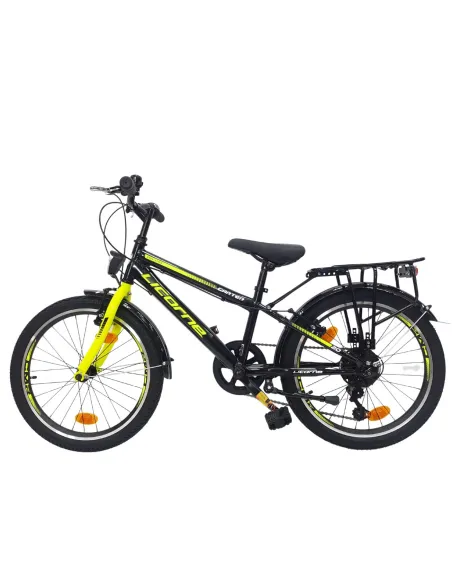 Rower Dziecięcy 20 Stalowy Stopka Światła Bagażnik Odblaski Dzwonek Revo