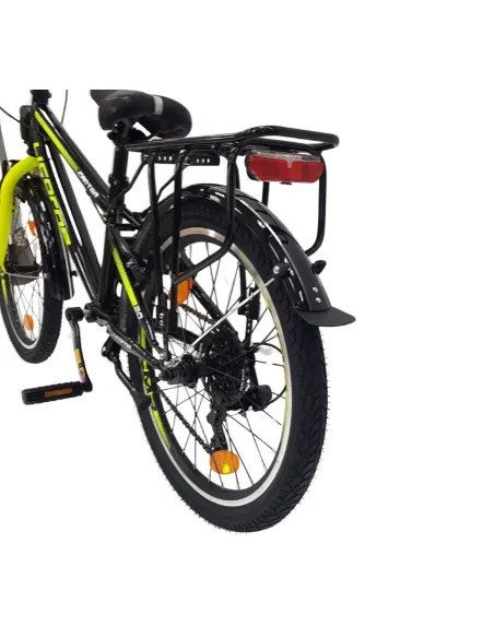 Rower Dziecięcy 20 Stalowy Stopka Światła Bagażnik Odblaski Dzwonek Revo