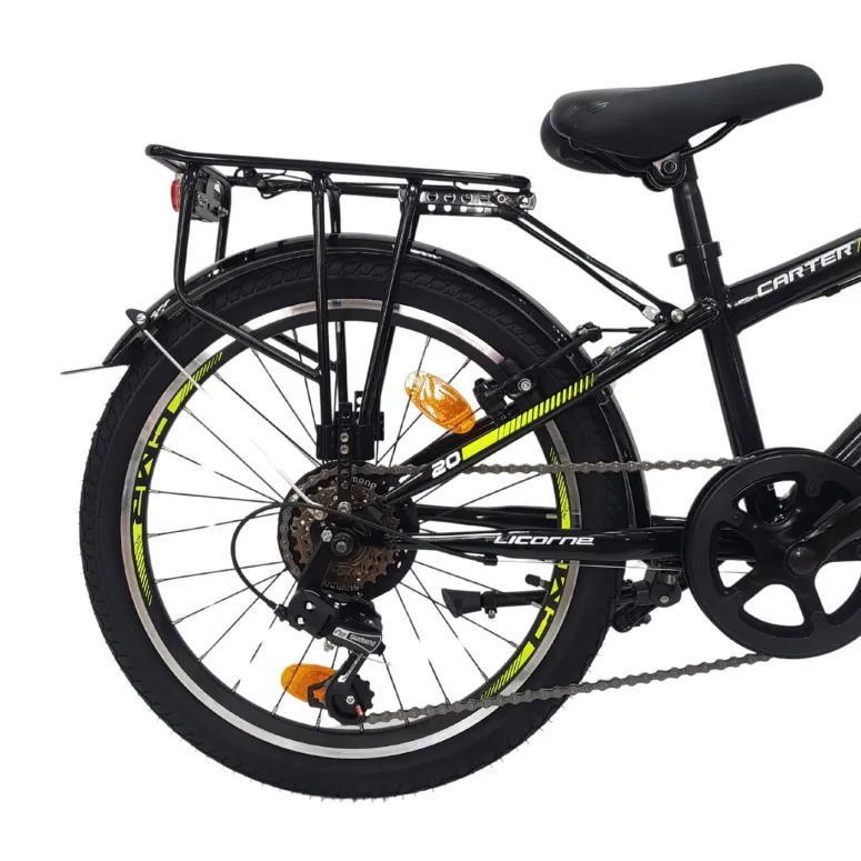 Rower Dziecięcy 20 Stalowy Stopka Światła Bagażnik Odblaski Dzwonek Revo