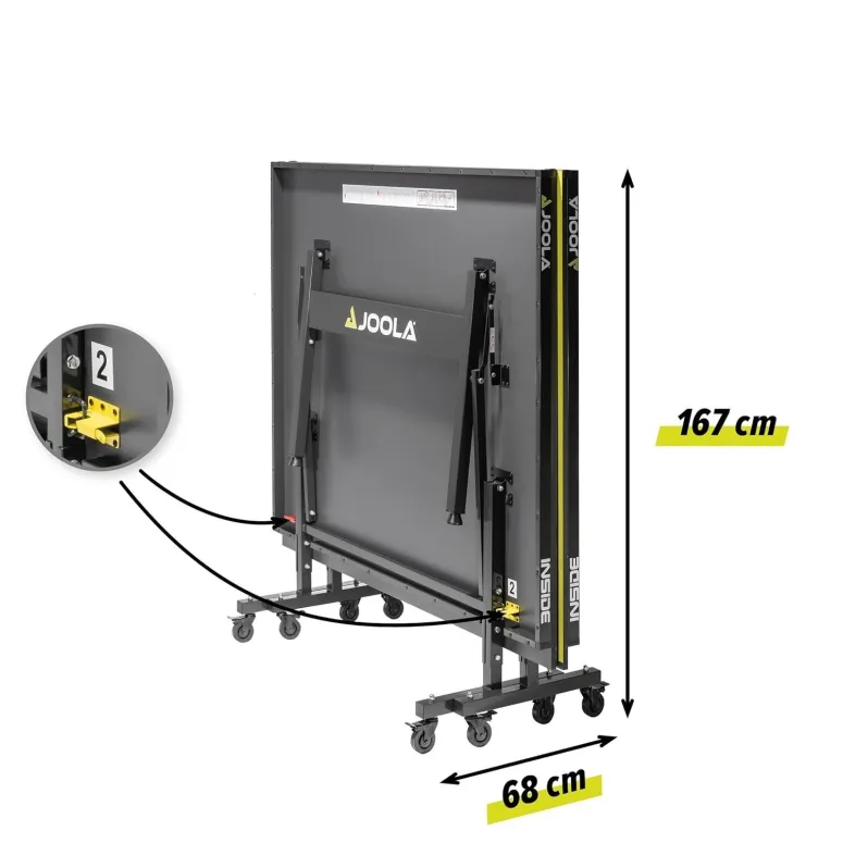 Stół Do Tenisa Stołowego Joola Inside J18 Do Ping-Ponga Składany Grey