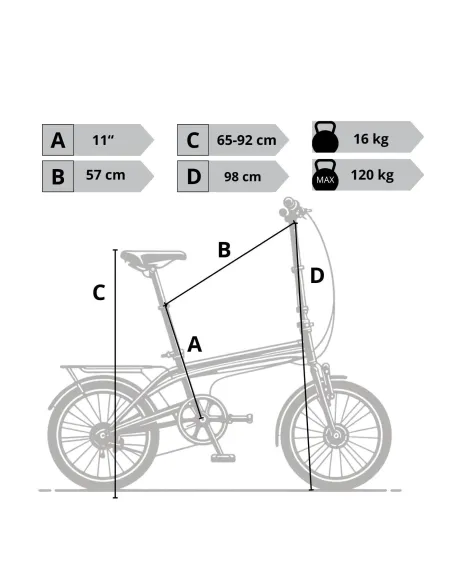 Rower Składany 20 Męski Damski Bagażnik Odblaski Dzwonek Stopka Błotniki