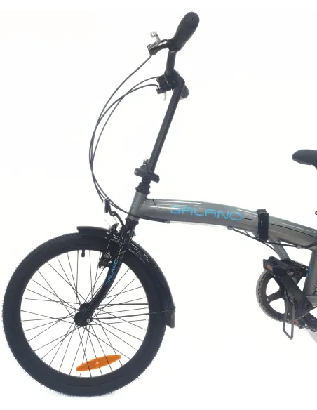 Rower Składany 20 Męski Damski Bagażnik Odblaski Dzwonek Stopka Błotniki