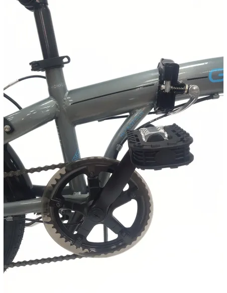 Rower Składany 20 Męski Damski Bagażnik Odblaski Dzwonek Stopka Błotniki