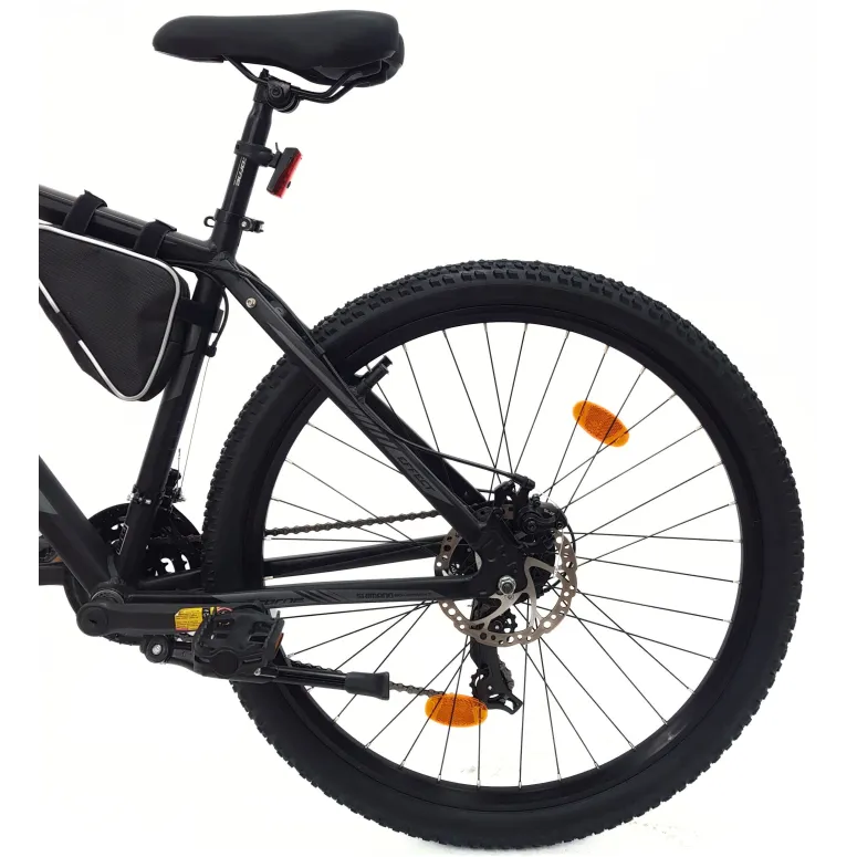 Rower Górski 27,5 Hardtail Alu Męski Damski Cyngle Sakwa Dzwonek Odblaski