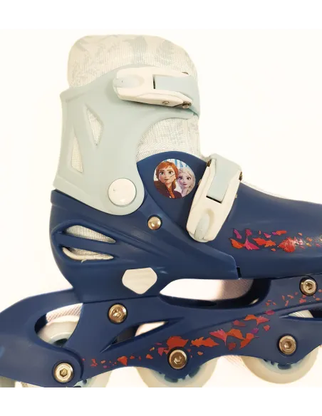 Łyżworolki Regulowane Stamp Rollers Inlines Frozen 2 Niebieskie r. 30-33