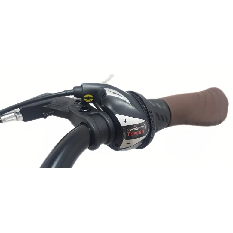 Rower Miejski Damski 28 Stal Revoshift Dzwonek Oświetlenie Stopka Bagażnik