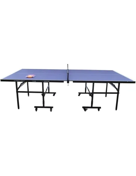 Stół Do Tenisa Stołowego PingPong TechFit T12N Niebieski Składany Mobilny