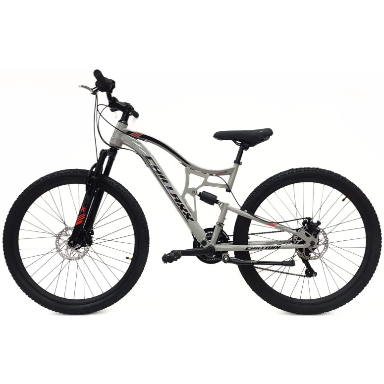 Rower Górski 27,5 Męski Damski Stal MTB Full Amor Tarcze Revoshift Dzwonek