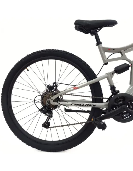 Rower Górski 27,5 Męski Damski Stal MTB Full Amor Tarcze Revoshift Dzwonek