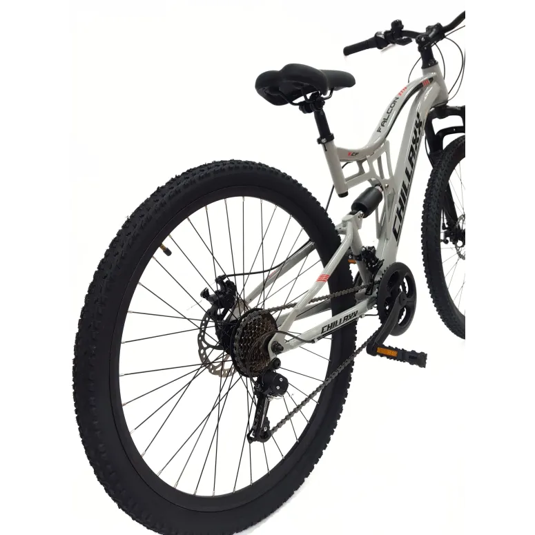 Rower Górski 27,5 Męski Damski Stal MTB Full Amor Tarcze Revoshift Dzwonek