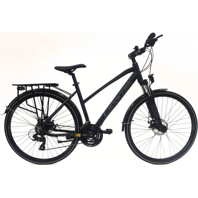 Rower Trekkingowy Damski 28 Turystyczny Bagażnik Oświetlenie Dzwonek Stopka