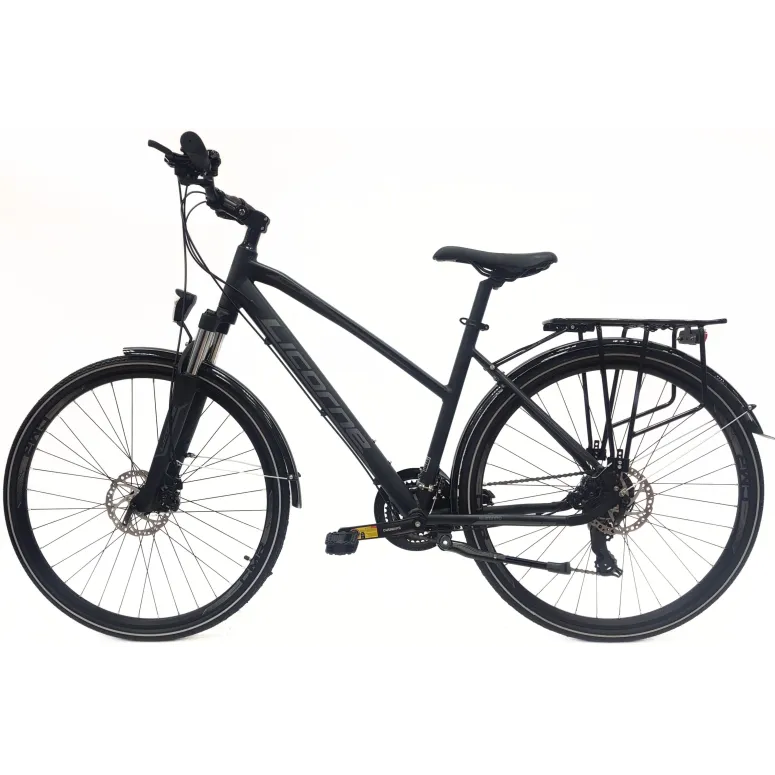 Rower Trekkingowy Damski 28 Turystyczny Bagażnik Oświetlenie Dzwonek Stopka