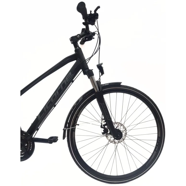 Rower Trekkingowy Damski 28 Turystyczny Bagażnik Oświetlenie Dzwonek Stopka