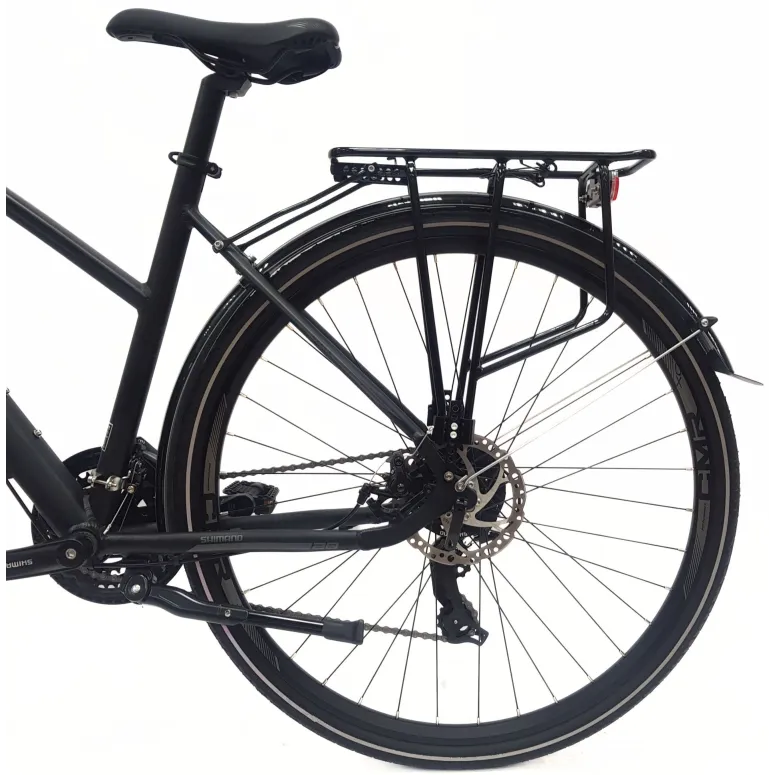 Rower Trekkingowy Damski 28 Turystyczny Bagażnik Oświetlenie Dzwonek Stopka