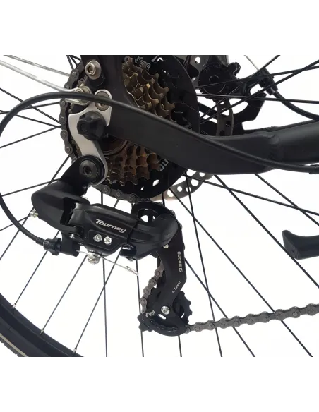 Rower Trekkingowy Damski 28 Turystyczny Bagażnik Oświetlenie Dzwonek Stopka