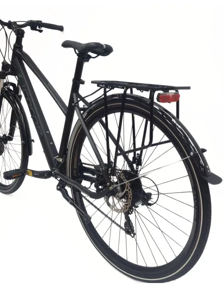 Rower Trekkingowy Damski 28 Turystyczny Bagażnik Oświetlenie Dzwonek Stopka