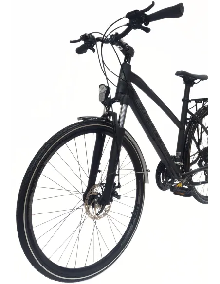 Rower Trekkingowy Damski 28 Turystyczny Bagażnik Oświetlenie Dzwonek Stopka